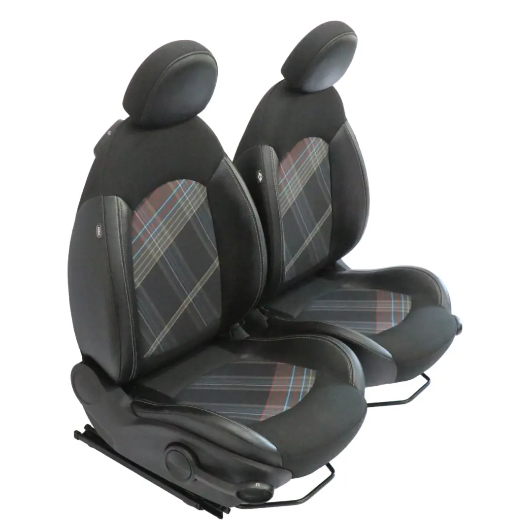 Mini Paceman R61 Sport Seats Seat Set Fabric Leather Hot Cross Carbon Black - SKU R61 Seat Sport Cloth Leather Hot Cross Carbon - Part number R61 Seat Sport Cloth Leather Hot Cross Carbon