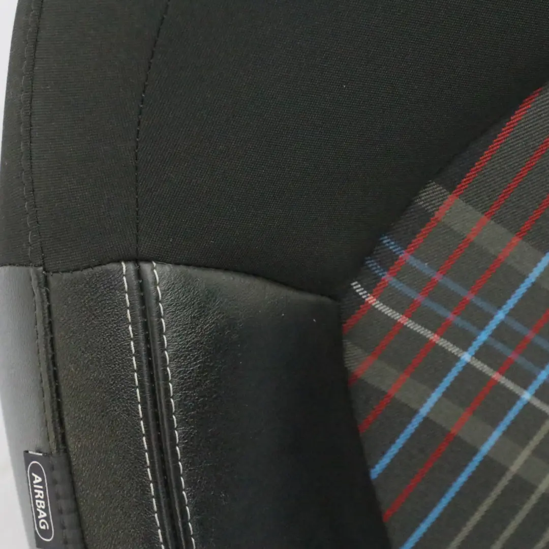 Mini Paceman R61 Sport Sitze Sitz Satz Stoff Leder Heiß Kreuz Carbon Schwarz - SKU R61 Seat Sport Cloth Leather Hot Cross Carbon - Teilenummer R61 Seat Sport Cloth Leather Hot Cross Carbon