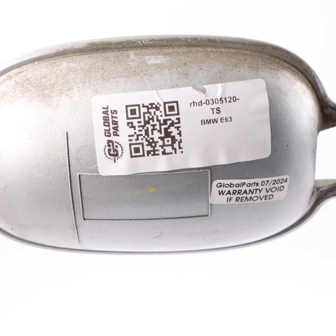  Door Handle BMW E63 E64 Front Right O/S Base Titansilber Silver - 354 - SKU rhd-0305120-TS - Part number 0305120