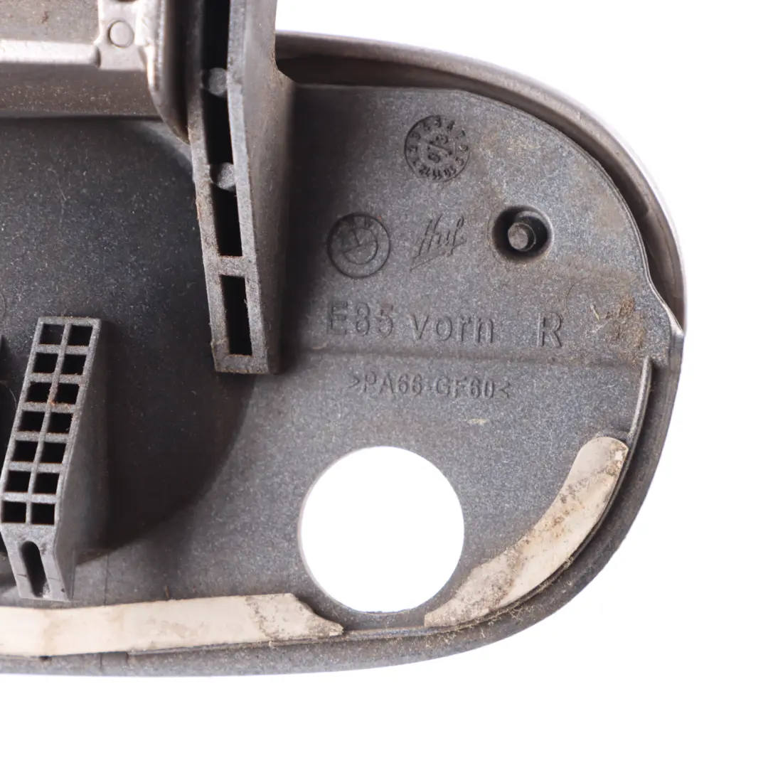 Door Handle Outer Opener Right O/S Grab Sterling Grey Metallic 472 to BMW Z4 E85 with Part number 0435502 BMW Z4 E85 Door Handle Outer Opener Right O/S Grab Sterling Grey Metallic 472 - SKU rhd-0435502-STG1 - Part number 0435502