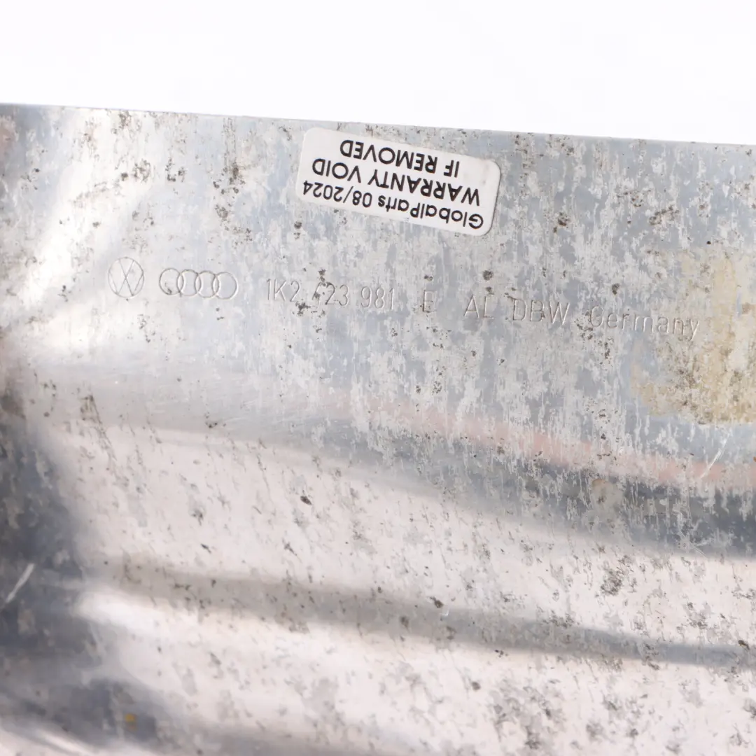 Steering Rack Heat Resistant Plate Shield to Skoda Octavia II Power with Part number 1K2423981E Skoda Octavia II Power Steering Rack Heat Resistant Plate Shield - SKU rhd-1K2423981E - Part number 1K2423981E