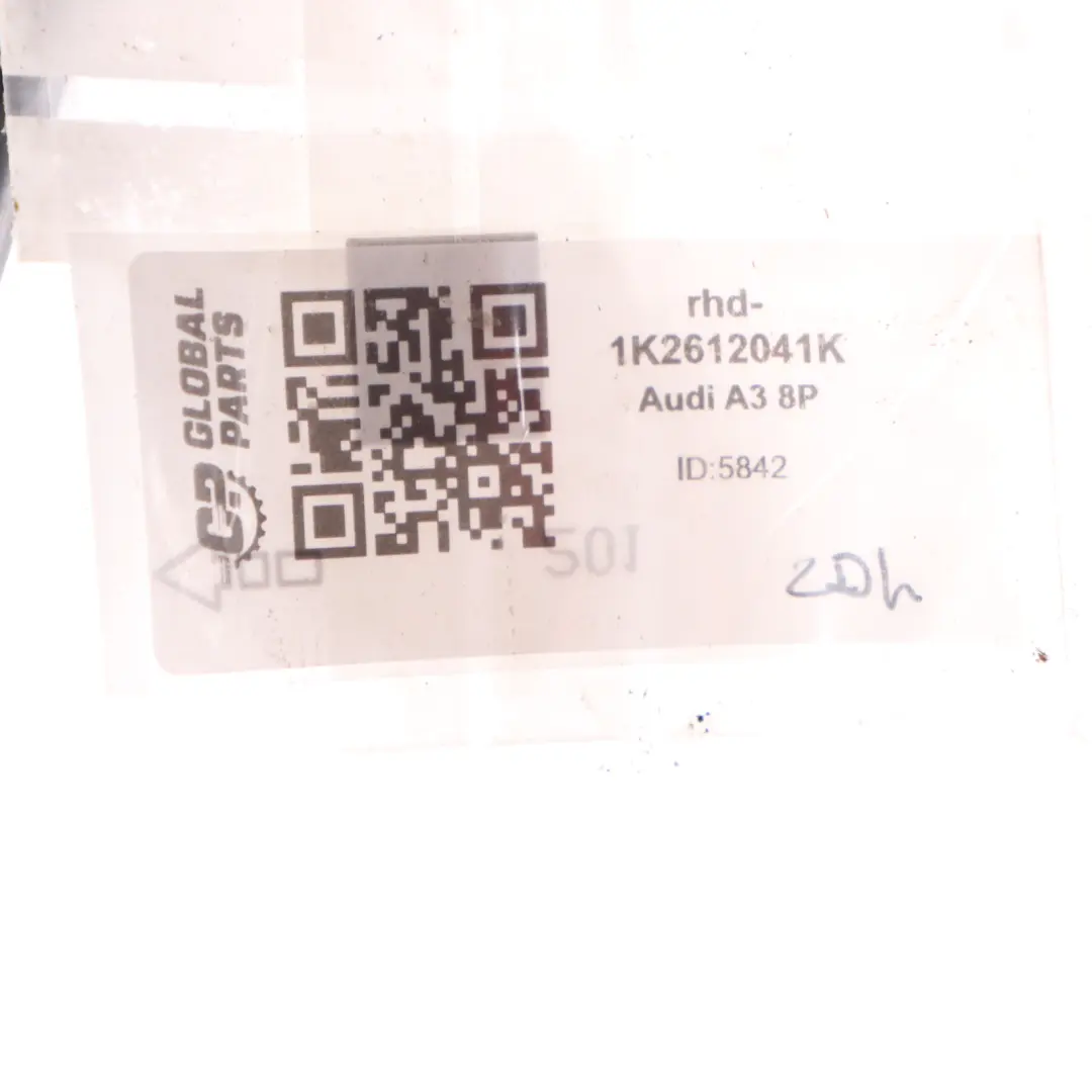 Vacuum Pipe Brake Booster Servo Line Hose to Audi A3 8P VW Golf 6 with Part number 1K2612041K Audi A3 8P VW Golf 6 Vacuum Pipe Brake Booster Servo Line Hose - SKU rhd-1K2612041K - Part number 1K2612041K