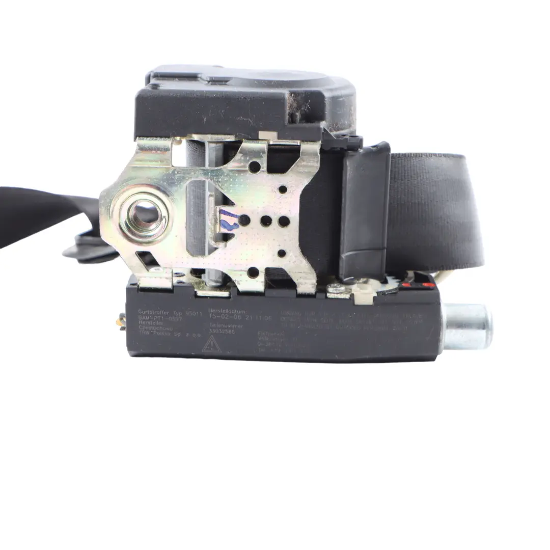 VW Volkswagen Touran 1T Front Upper Passenger Side Left N/S Seat Belt - SKU rhd-1T2857705B - Part number 1T2857705B