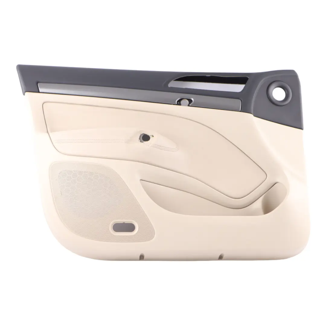Skoda Octavia II Door Card Front Left N/S Trim Panel Leather Ivory - SKU rhd-1Z2867011BS - Part number 1Z2867011BS