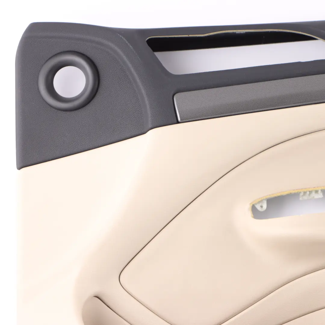 Skoda Octavia II Door Card Front Right O/S Trim Panel Leather Ivory - SKU rhd-1Z2867012BS - Part number 1Z2867012BS