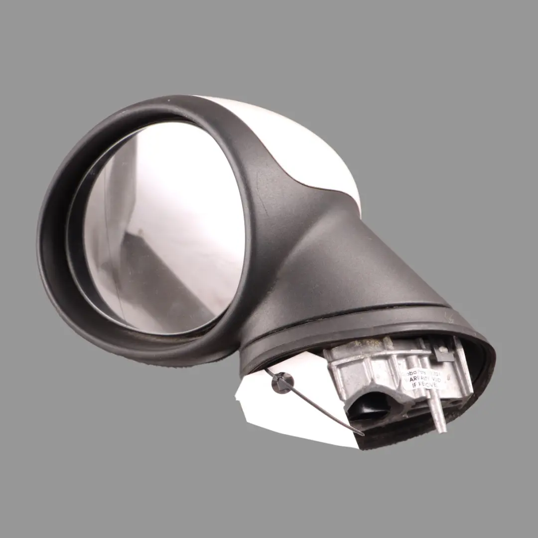 Wing Mirror Mini Cooper One R55 R56 Outside Left N/S Door White 3 Pins to with Part number 2755637 Wing Mirror Mini Cooper One R55 R56 Outside Left N/S Door White 3 Pins - SKU rhd-2755637-WHI1 - Part number 2755637