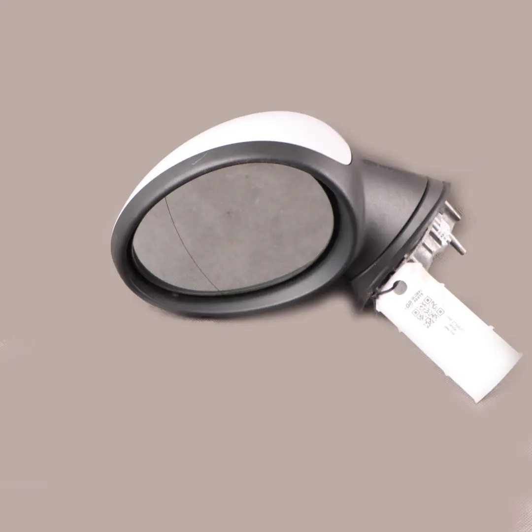 Left Passenger Door Wing Mirror N/S White 3 Pins to BMW Mini Cooper One 4 R55 R56 with Part number 2755637 BMW Mini Cooper One 4 R55 R56 Left Passenger Door Wing Mirror N/S White 3 Pins - SKU rhd-2755637-WHI4 - Part number 2755637