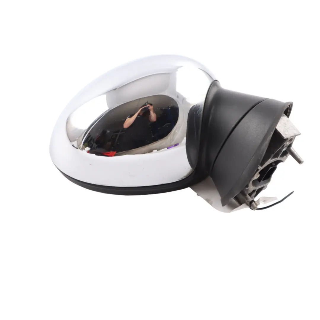 Mini Cooper One 2 R55 R56 R57 Heated Right Driver Door Wing Mirror O/S Chrome - SKU rhd-2755638-CHR2 - Part number 2755638