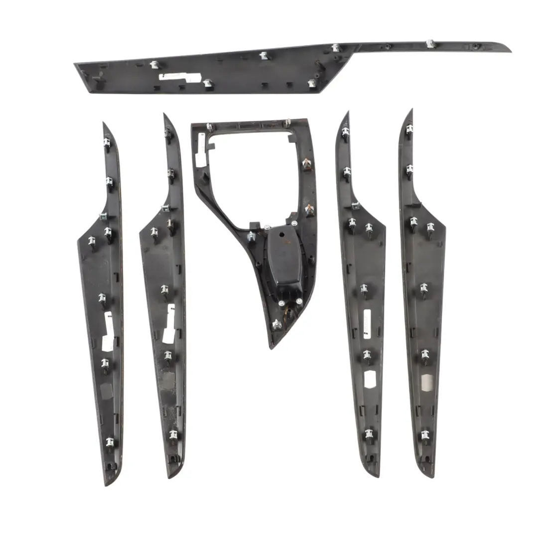 BMW X1 E84 Dashboard Dash Door Trim Strip Cover Panel Set Fineline Wave Wood - SKU rhd-2997470-1 - Part number 2997470