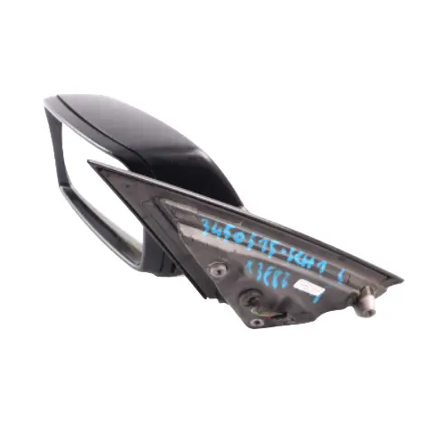 BMW X3 E83 LCI Door Wing Mirror Heated High Gloss Left N/S Schwarz 2 - 668 - SKU rhd-3450515-SCH1 - Part number 3450515