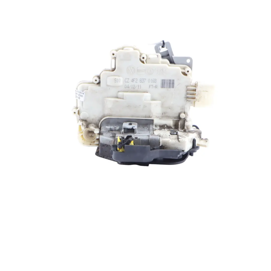 Door Lock Front Right O/S Latch Catch Actuator to Audi A3 8P with Part number 4F2837016B Audi A3 8P Door Lock Front Right O/S Latch Catch Actuator - SKU rhd-4F2837016B - Part number 4F2837016B