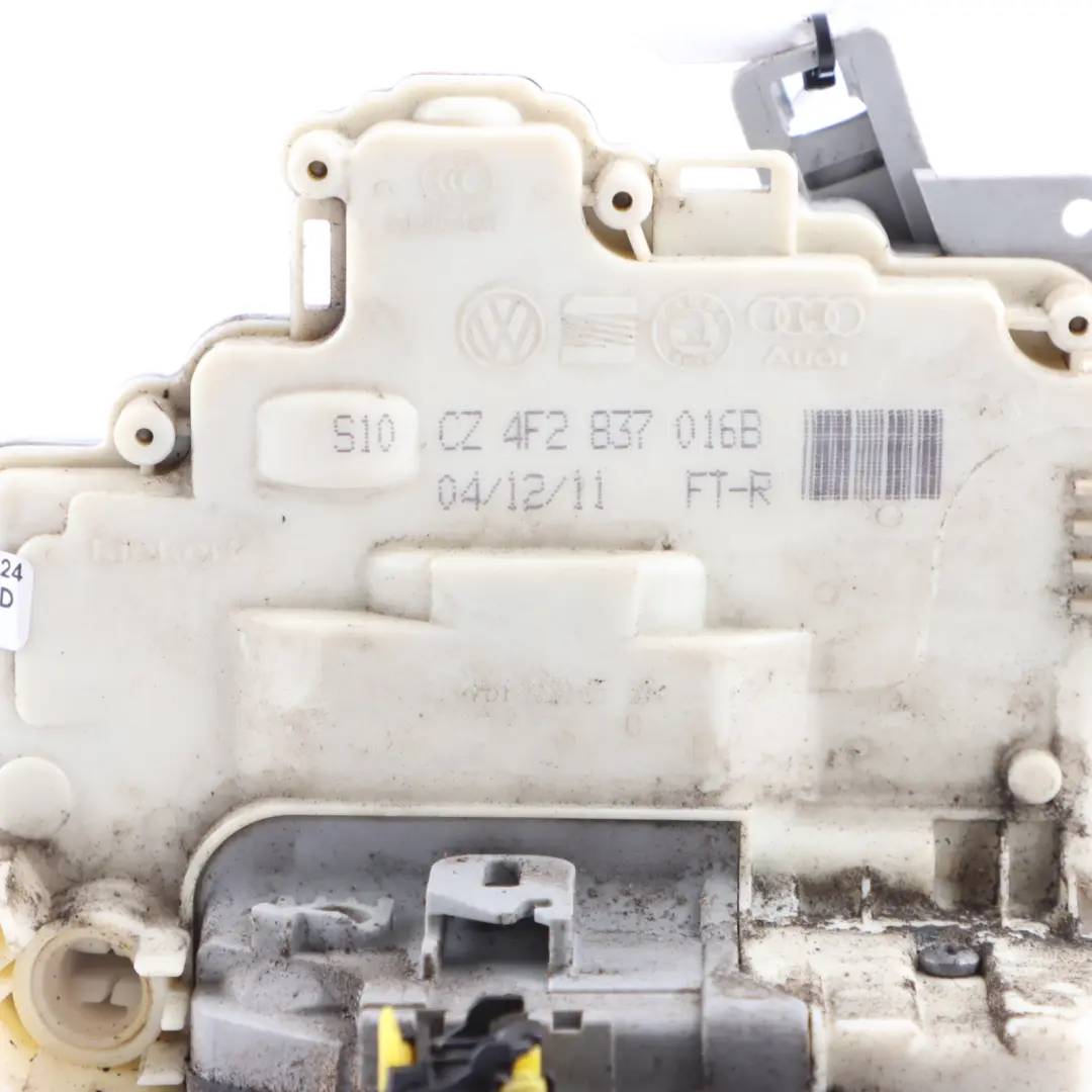 Door Lock Front Right O/S Latch Catch Actuator to Audi A3 8P with Part number 4F2837016B Audi A3 8P Door Lock Front Right O/S Latch Catch Actuator - SKU rhd-4F2837016B - Part number 4F2837016B