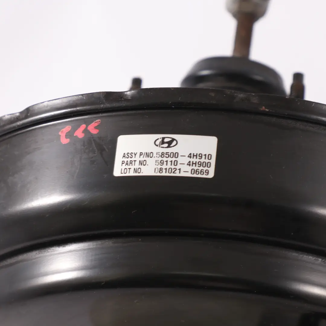 Hyundai H - 1 Brake Servo Master Cylinder - SKU rhd-59110-4H900 - Part number 59110-4H900