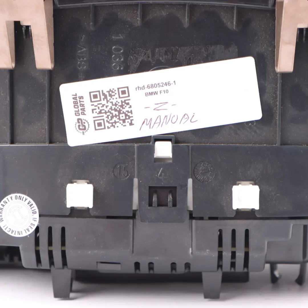  Instrument Cluster BMW F10 F11 Diesel Speedo Clocks Meter Manual - SKU rhd-6805246-1 - Part number 6805246