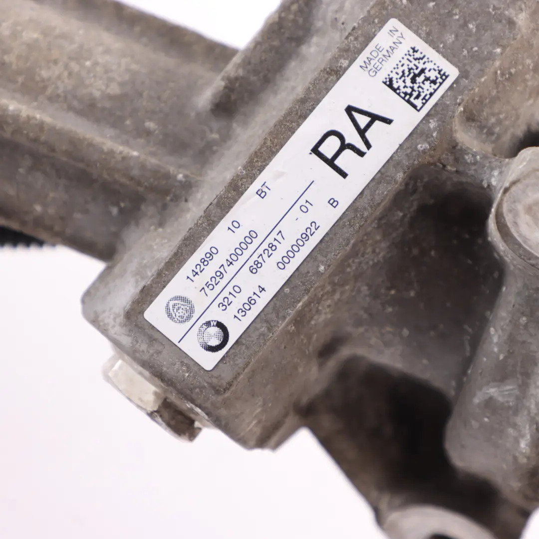 Steering Rack Pinion Box Gear Drive Motor Unit to BMW X5 F15 Electric Power with Part number 6872817 BMW X5 F15 Electric Power Steering Rack Pinion Box Gear Drive Motor Unit - SKU rhd-6872817 - Part number 6872817