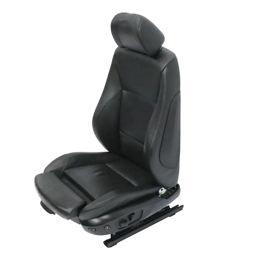  Front Seat BMW E90 E91 Left N/S Heated Black Leather Dakota Lumbar Memory - SKU rhd-6956377-7 - Part number 6956377