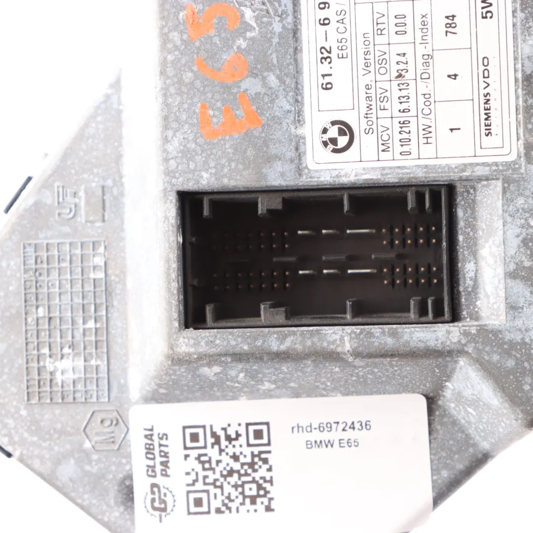 Ignition Switch CAS Unit Start Stop Button 6972436 to BMW 7 Series E65 E66 E67 with Part number 6943827 BMW 7 Series E65 E66 E67 Ignition Switch CAS Unit Start Stop Button 6972436 - SKU rhd-6972436 - Part number 6943827