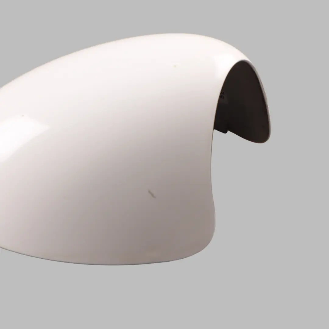 Door Wing Mirror Cover Cap Casing Right O/S Primed White to Mini R50 R53 with Part number 7030636 Mini R50 R53 Door Wing Mirror Cover Cap Casing Right O/S Primed White - SKU rhd-7030636-WHI - Part number 7030636