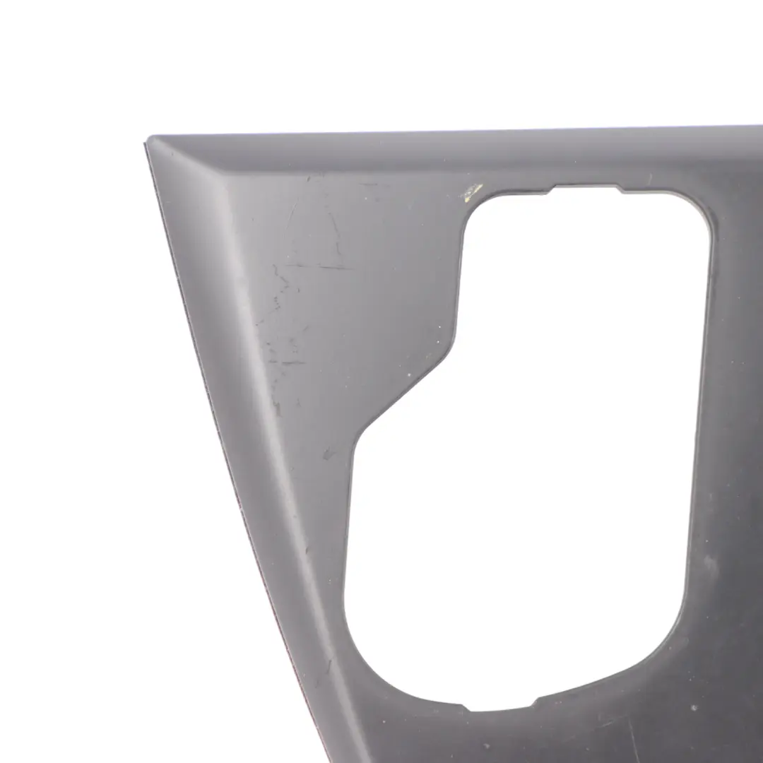 BMW E63 E64 Gear Selector Selecting Lever Surround Cover Black - SKU rhd-7111393-2 - Part number 7111393