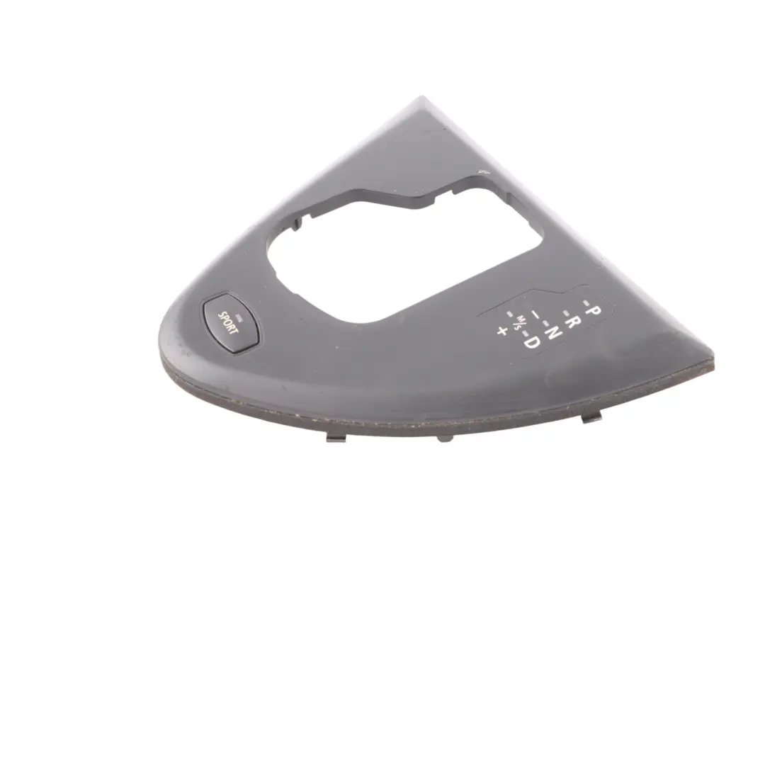 BMW E63 E64 Gear Selector Selecting Lever Surround Cover Black - SKU rhd-7111393-2 - Part number 7111393