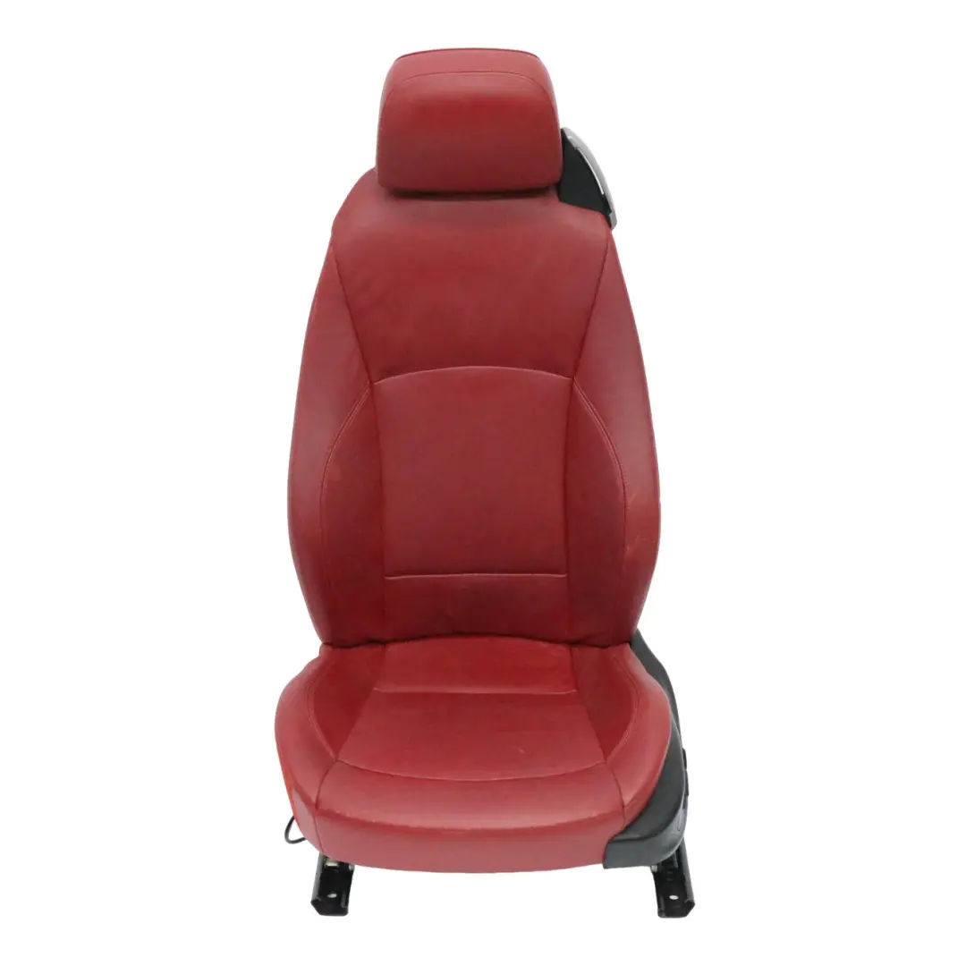Leather Front Left N/S Seat Oregon Memory to BMW Z4 E85 E86 Cabrio Roadster Red with Part number 7121709 BMW Z4 E85 E86 Cabrio Roadster Red Leather Front Left N/S Seat Oregon Memory - SKU rhd-7121709-2 - Part number 7121709