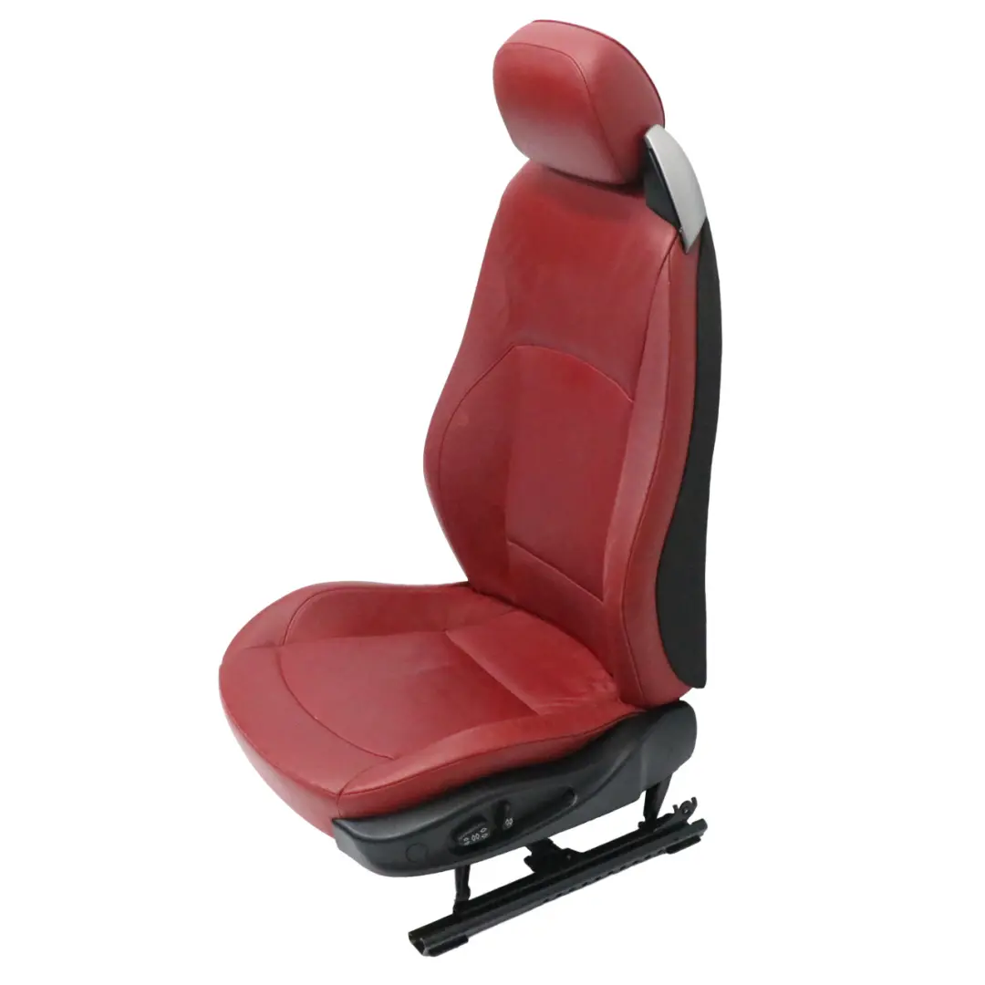 BMW Z4 E85 E86 Cabrio Roadster Red Leather Front Left N/S Seat Oregon Memory - SKU rhd-7121709-2 - Part number 7121709