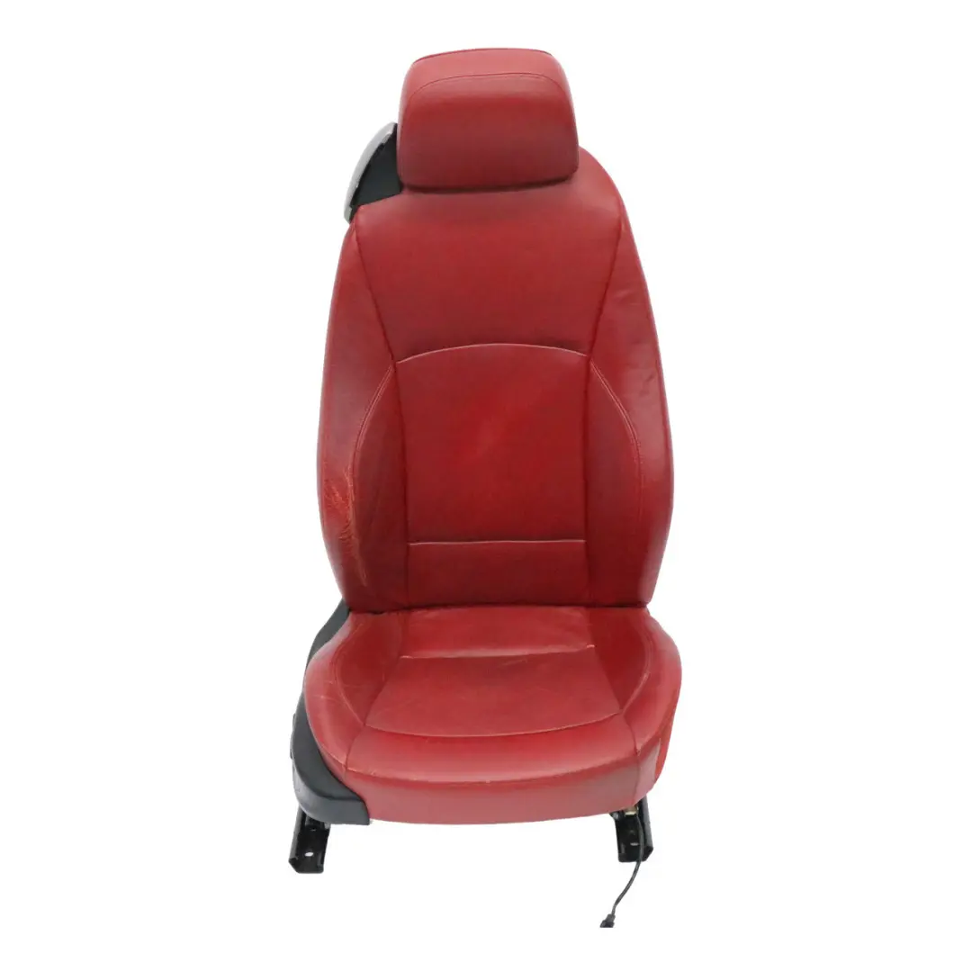 Front Seat BMW Z4 E85 E86 Cabrio Roadster Right O/S Red Leather Oregon Memory to with Part number 7121710 Front Seat BMW Z4 E85 E86 Cabrio Roadster Right O/S Red Leather Oregon Memory - SKU rhd-7121710-4 - Part number 7121710