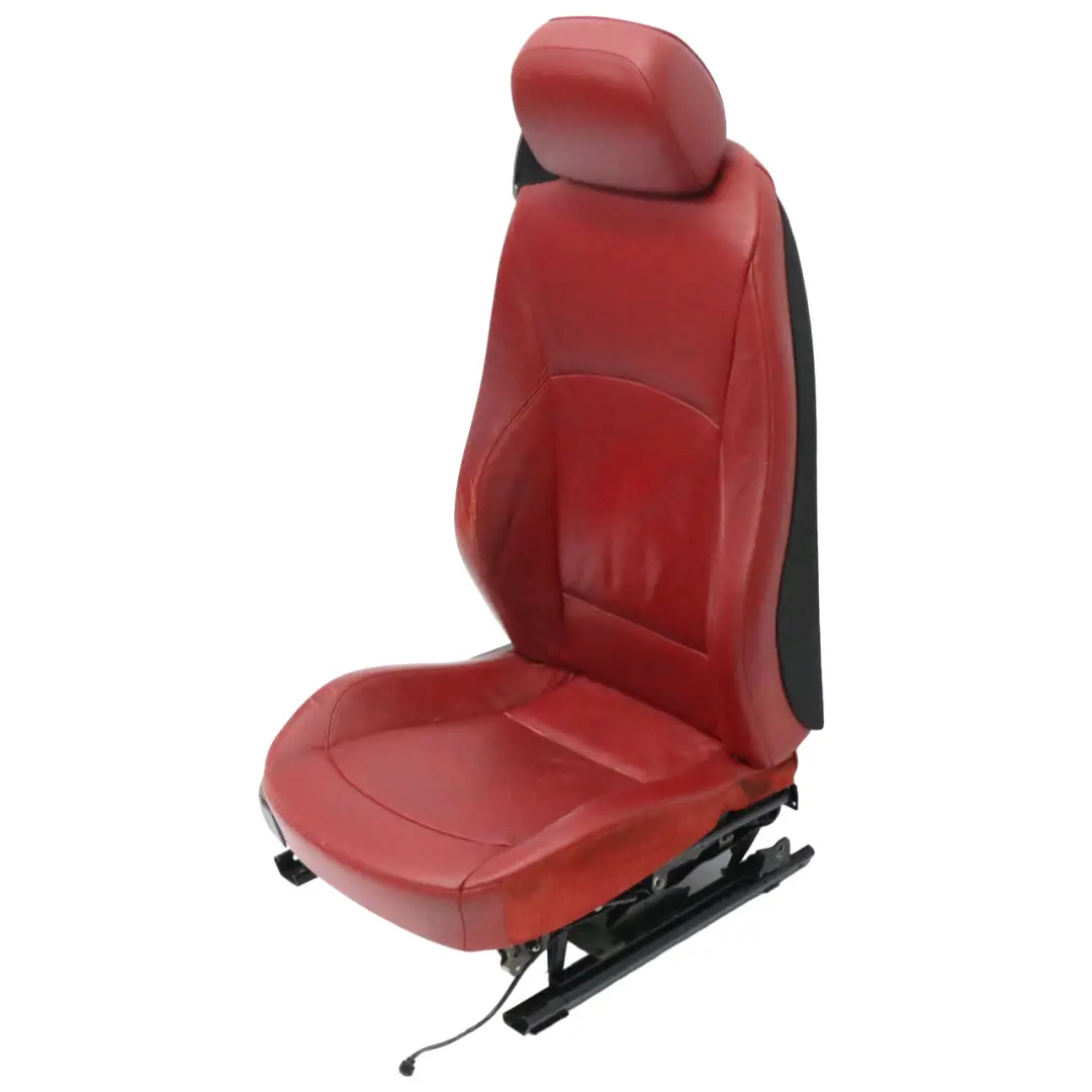 Front Seat BMW Z4 E85 E86 Cabrio Roadster Right O/S Red Leather Oregon Memory to with Part number 7121710 Front Seat BMW Z4 E85 E86 Cabrio Roadster Right O/S Red Leather Oregon Memory - SKU rhd-7121710-4 - Part number 7121710