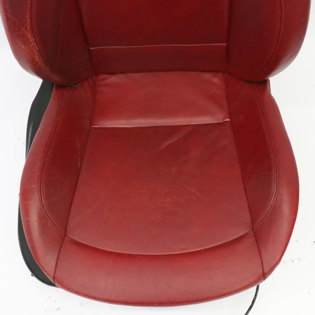 Front Seat BMW Z4 E85 E86 Cabrio Roadster Right O/S Red Leather Oregon Memory to with Part number 7121710 Front Seat BMW Z4 E85 E86 Cabrio Roadster Right O/S Red Leather Oregon Memory - SKU rhd-7121710-4 - Part number 7121710