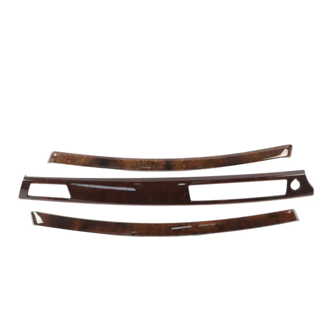 BMW E90 E91 Complete Interior Trim Set Dash Dashboard Wood Burr Walnut - SKU rhd-7129549 - Part number 7129549
