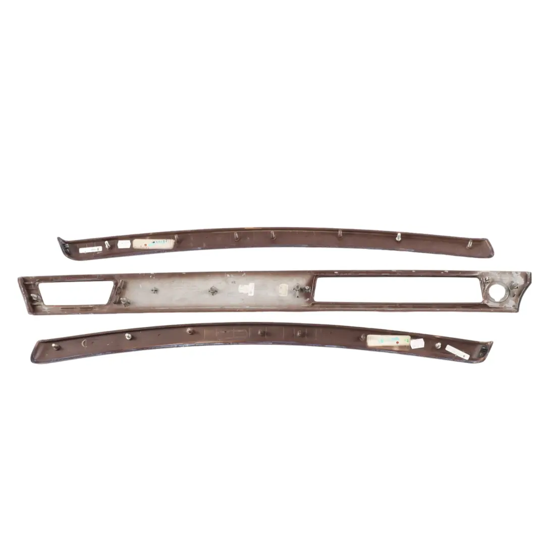 BMW E90 E91 Complete Interior Trim Set Dash Dashboard Wood Burr Walnut - SKU rhd-7129549 - Part number 7129549