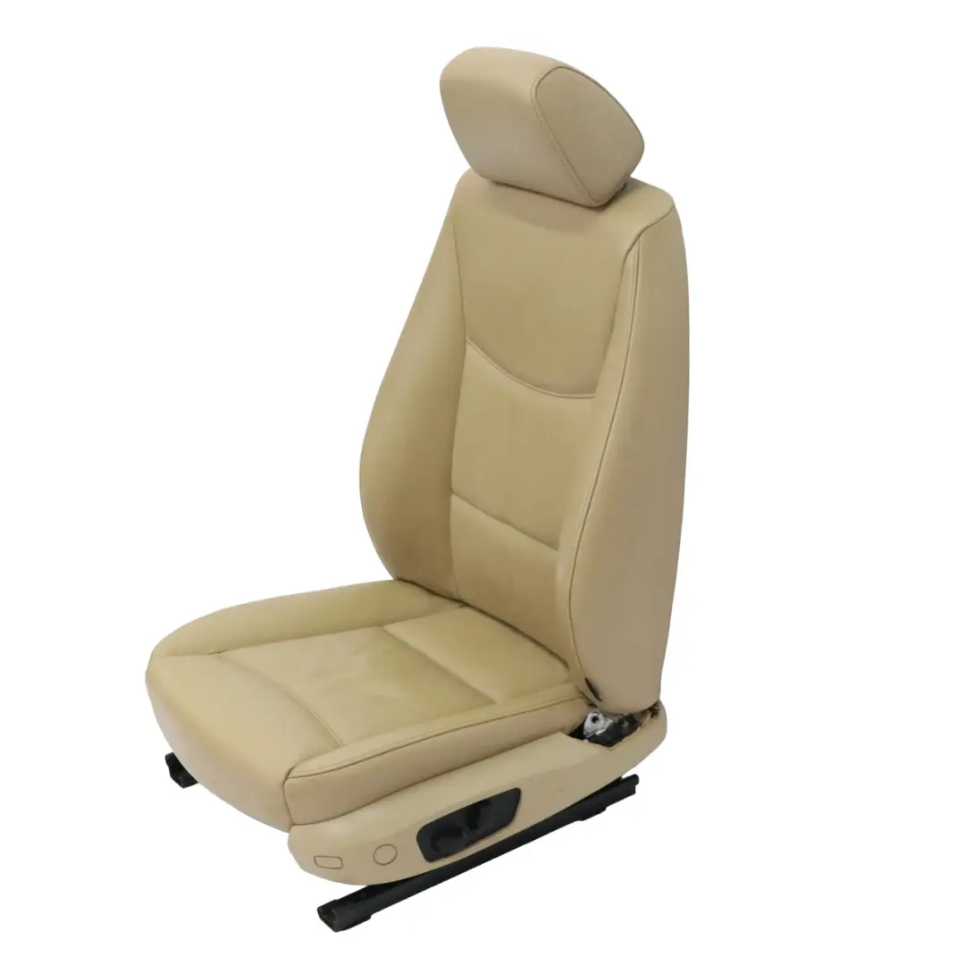 Front Seat BMW E90 E91 Interior Left N/S Heated Memory Dakota Beige to with Part number 7147745 Front Seat BMW E90 E91 Interior Left N/S Heated Memory Dakota Beige - SKU rhd-7147745-3 - Part number 7147745
