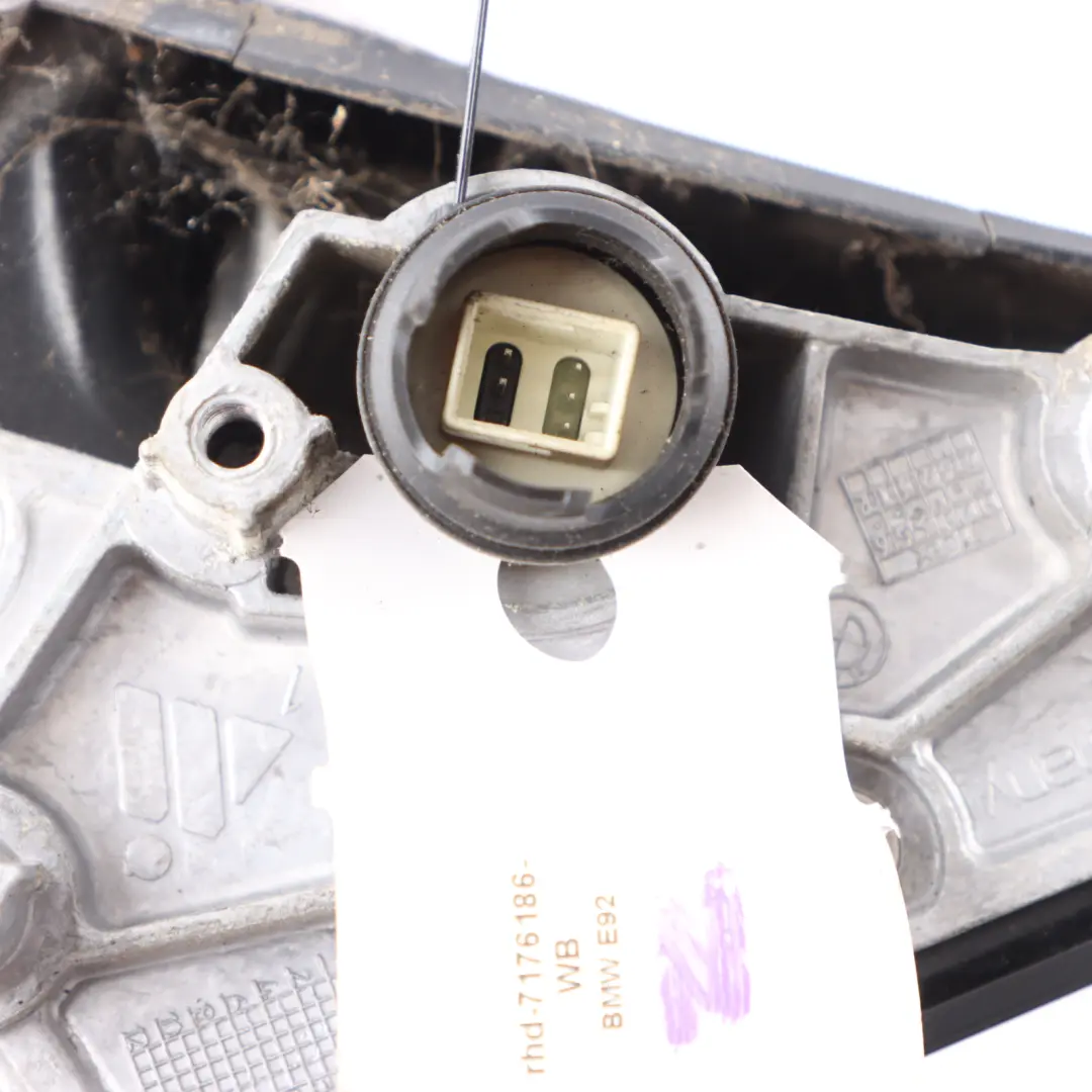 Right O/S Wing Heated Mirror High Gloss Blue Water 896 to BMW E92 M Sport with Part number 7176186 BMW E92 M Sport Right O/S Wing Heated Mirror High Gloss Blue Water 896 - SKU rhd-7176186-WB - Part number 7176186