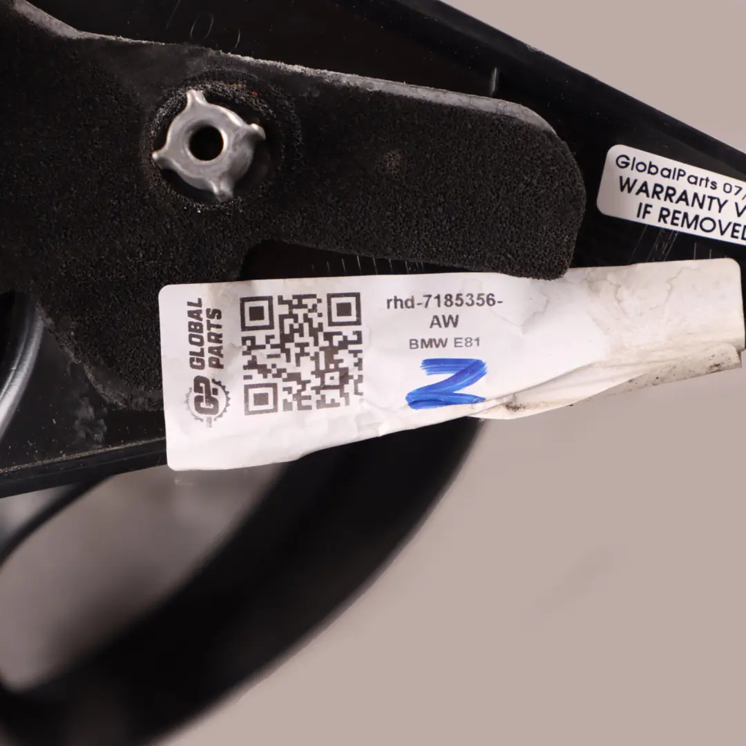 Wing Mirror BMW E81 E82 E88 Heated Outside Right O/S Alpinweiss White - 300 to with Part number 7185356 Wing Mirror BMW E81 E82 E88 Heated Outside Right O/S Alpinweiss White - 300 - SKU rhd-7185356-AW - Part number 7185356