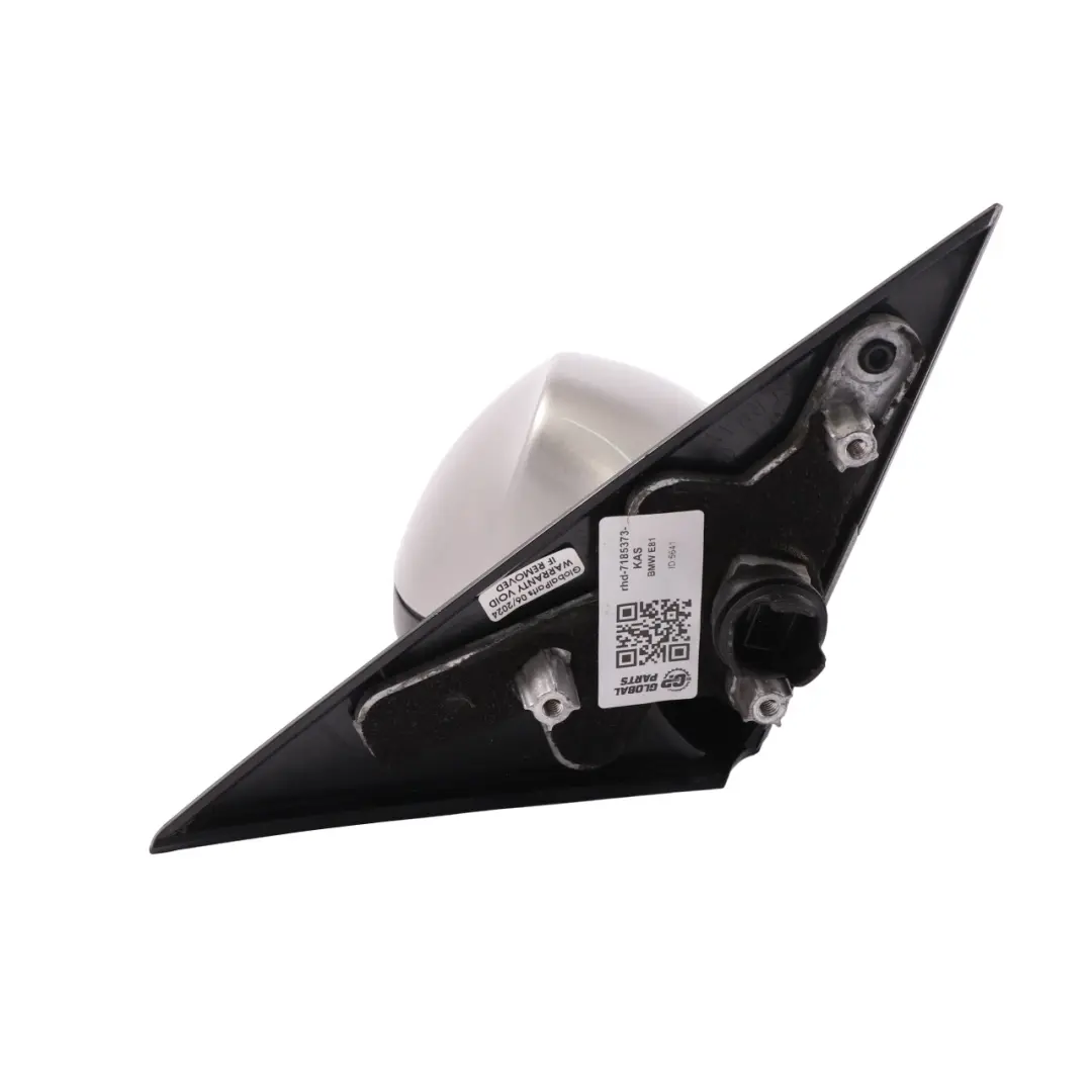 BMW 1 E81 E88 1 Power Fold Heated Left N/S Wing Mirror Kaschmir Silver A72 - SKU rhd-7185373-KAS - Part number 7185373