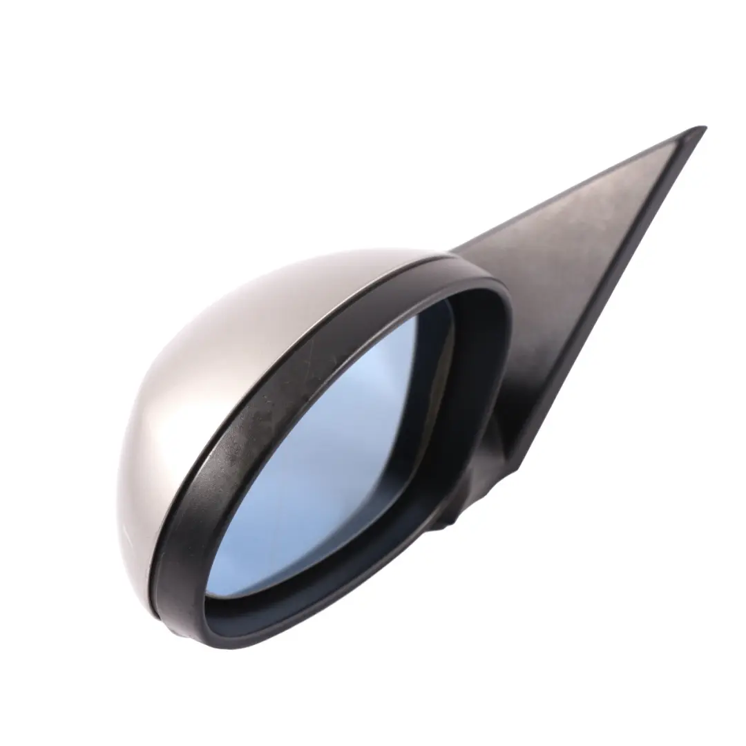 BMW 1 E81 E88 1 Power Fold Heated Left N/S Wing Mirror Kaschmir Silver A72 - SKU rhd-7185373-KAS - Part number 7185373