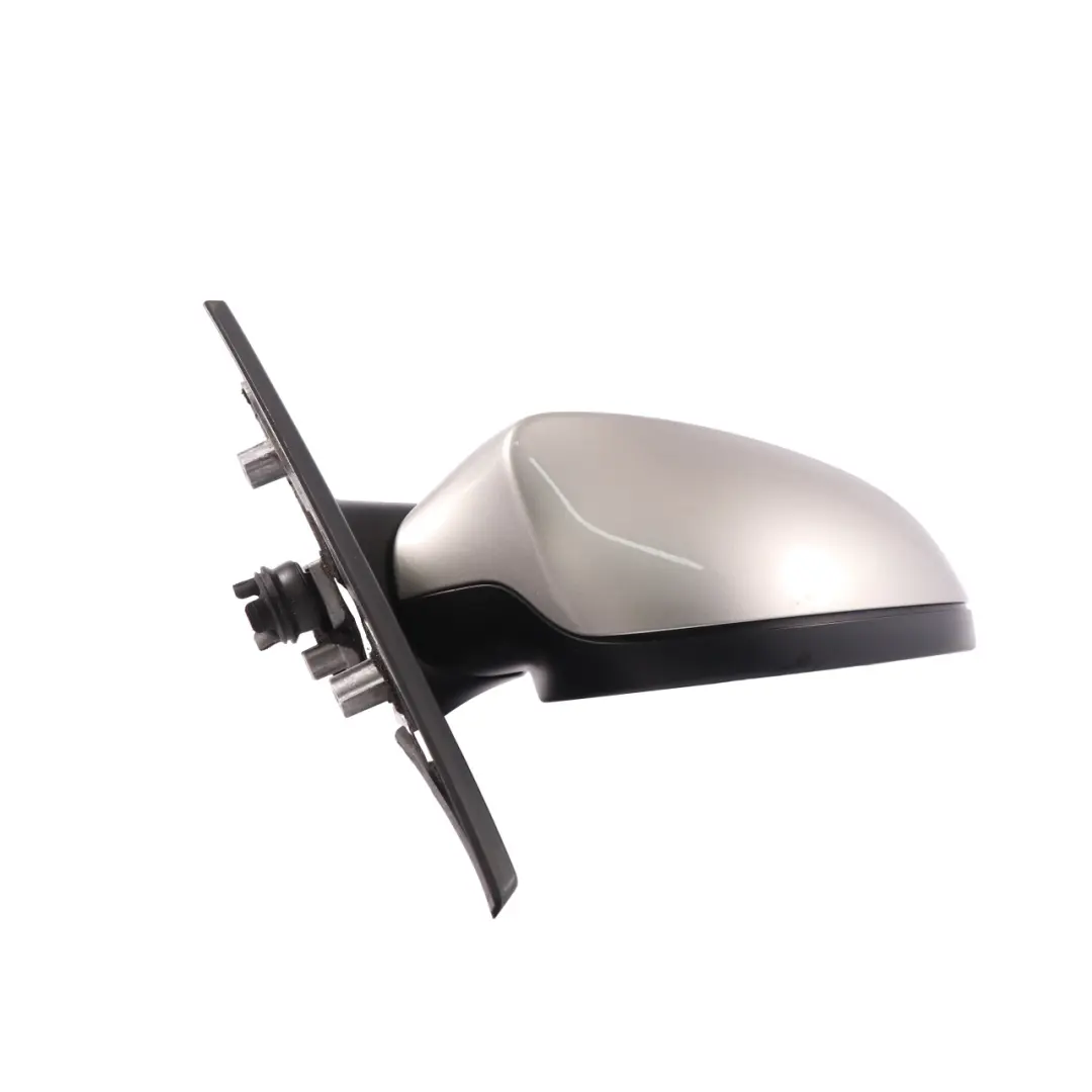 BMW 1 E81 E82 E88 Power Fold Right Wing Mirror O/S Kaschmir Silver A72 - SKU rhd-7185374-KAS - Part number 7185374