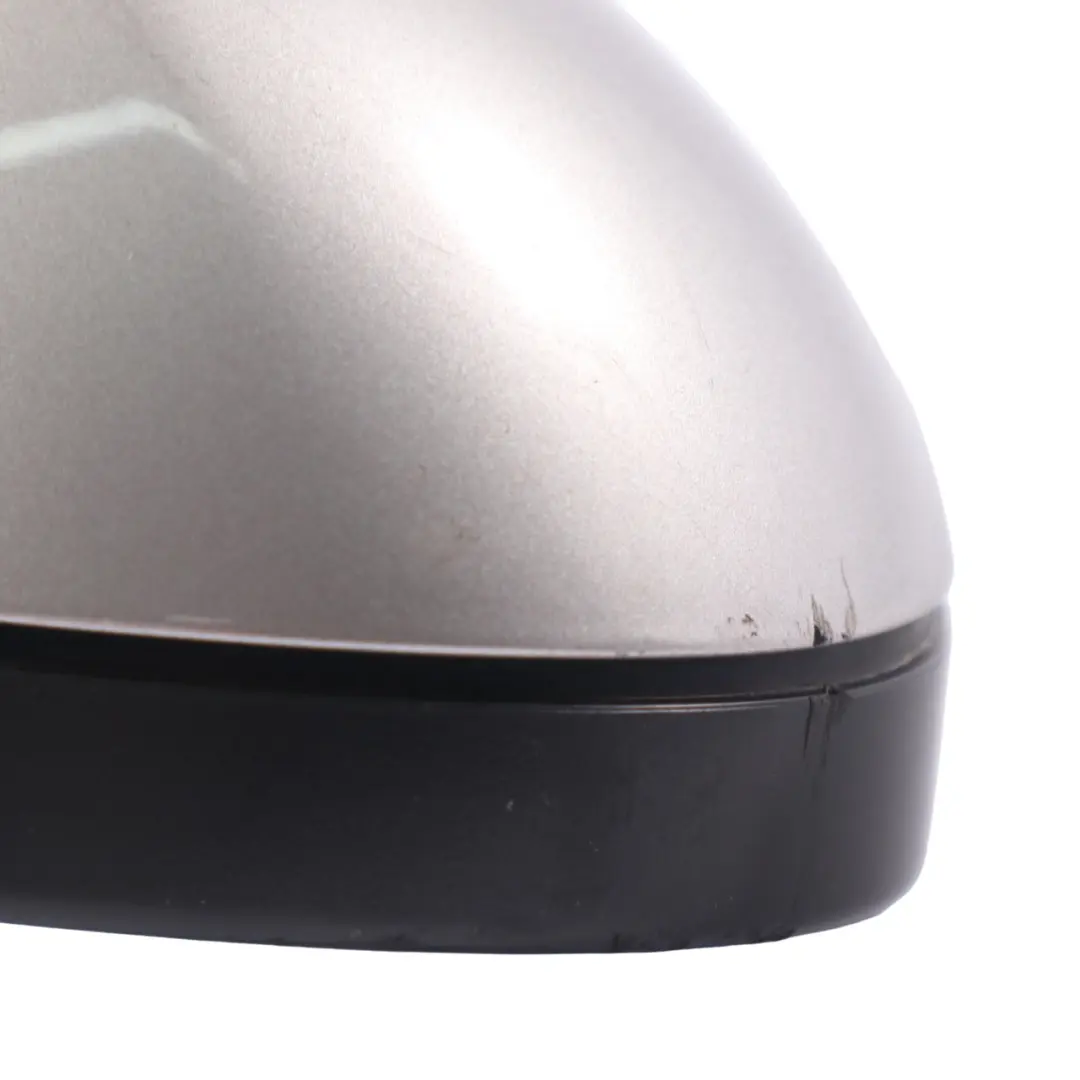 BMW 1 E81 E82 E88 Power Fold Right Wing Mirror O/S Kaschmir Silver A72 - SKU rhd-7185374-KAS - Part number 7185374