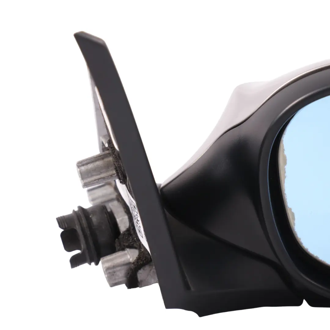 BMW 1 E81 E82 E88 Power Fold Right Wing Mirror O/S Kaschmir Silver A72 - SKU rhd-7185374-KAS - Part number 7185374