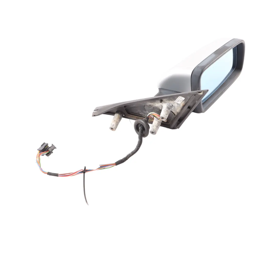 BMW E60 E61 Heated Wing Mirror Lightpacked Right O/S Titan Silver - 354 - SKU rhd-7189510-TS - Part number 7189510