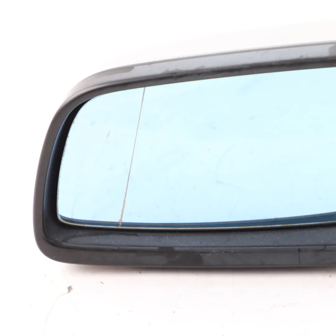 BMW E60 E61 Heated Left N/S Side Door Wing Mirror Titan Silver - 354 - SKU rhd-7189511-TS - Part number 7189511