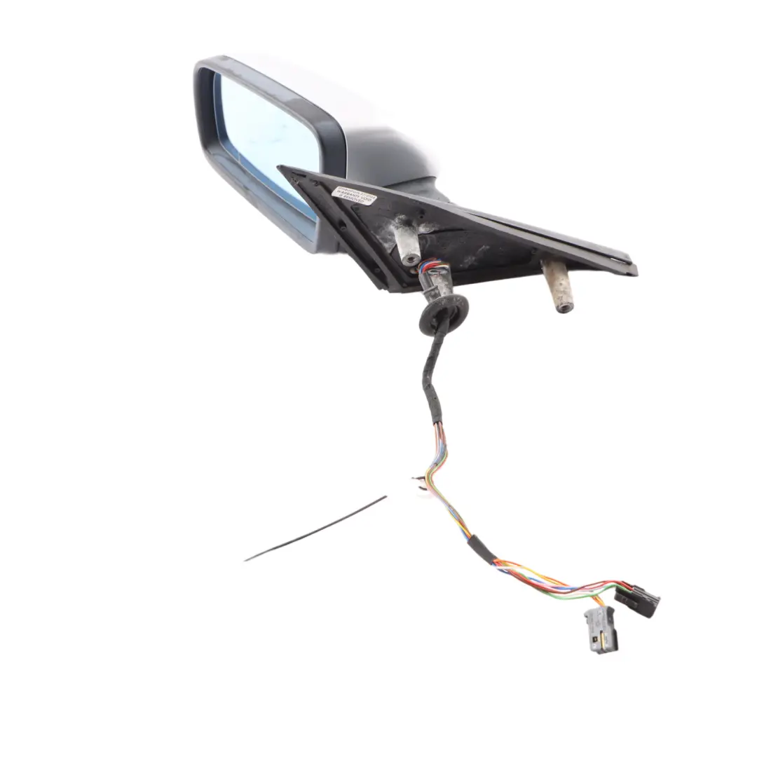 BMW E60 E61 Heated Left N/S Side Door Wing Mirror Titan Silver - 354 - SKU rhd-7189511-TS - Part number 7189511
