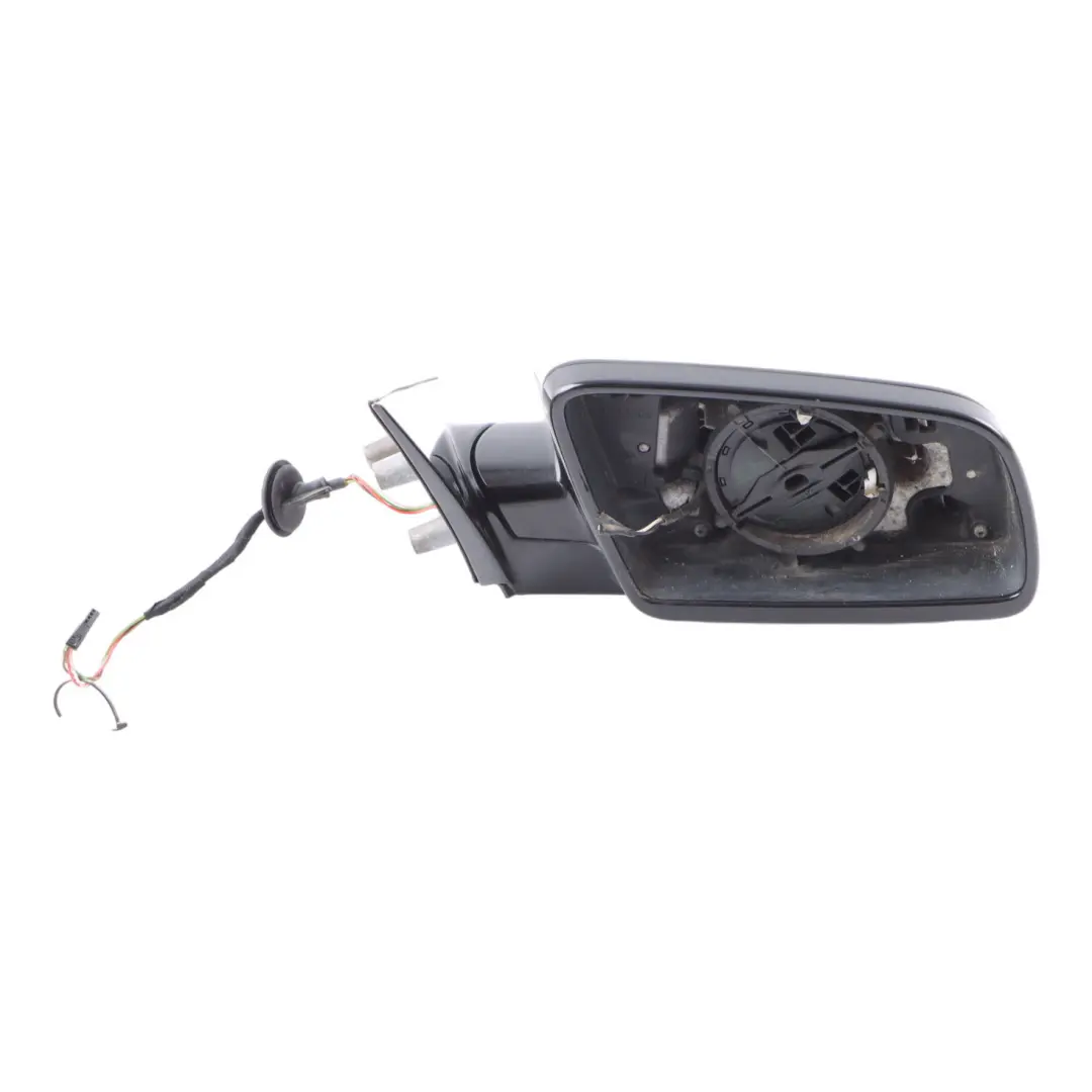 BMW 5 Series E60 E61 LCI M Sport Right Wing Mirror O/S High Gloss Titansilber - SKU rhd-7189634-TS - Part number 7189634