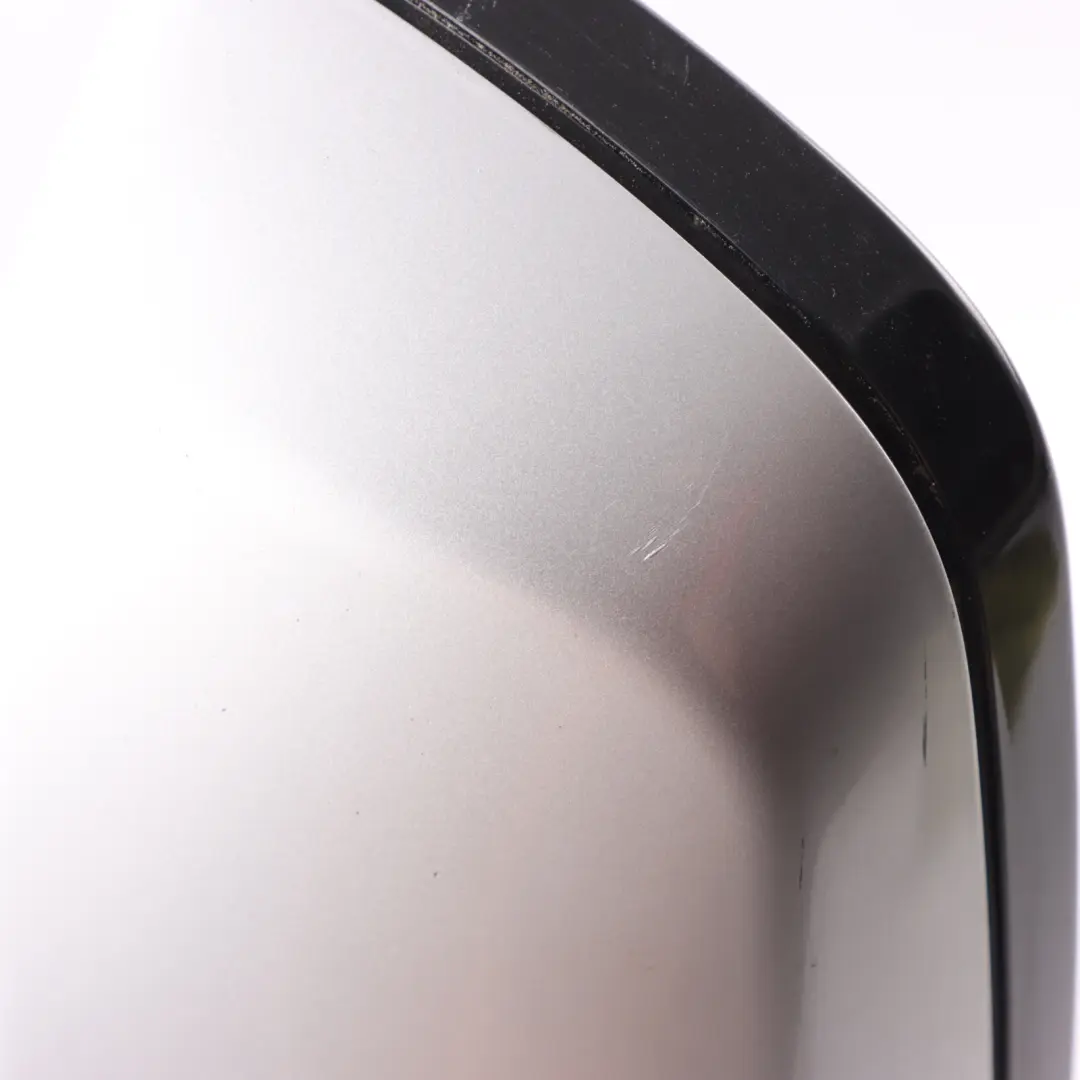 BMW 5 Series E60 E61 LCI M Sport Right Wing Mirror O/S High Gloss Titansilber - SKU rhd-7189634-TS - Part number 7189634