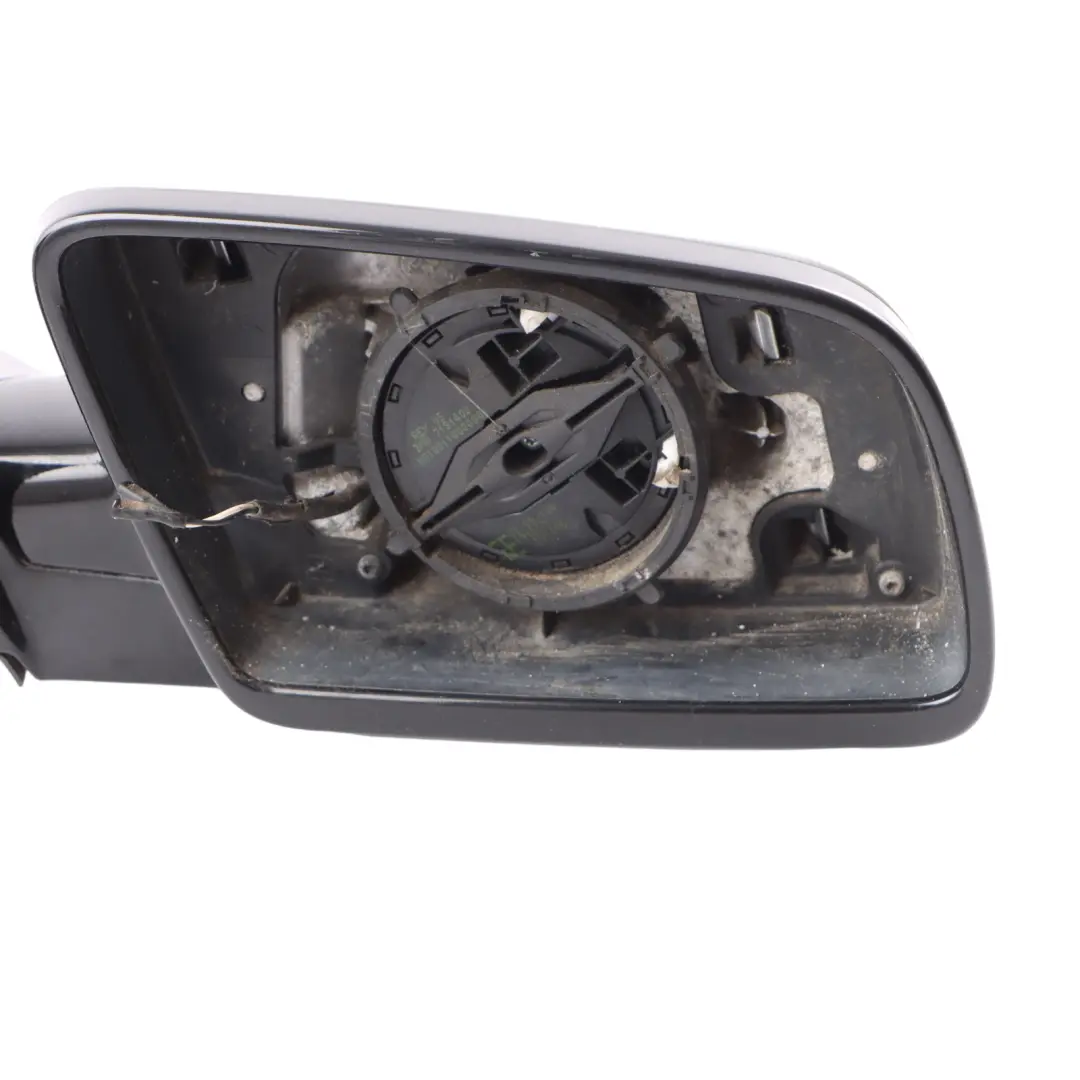 BMW 5 Series E60 E61 LCI M Sport Right Wing Mirror O/S High Gloss Titansilber - SKU rhd-7189634-TS - Part number 7189634