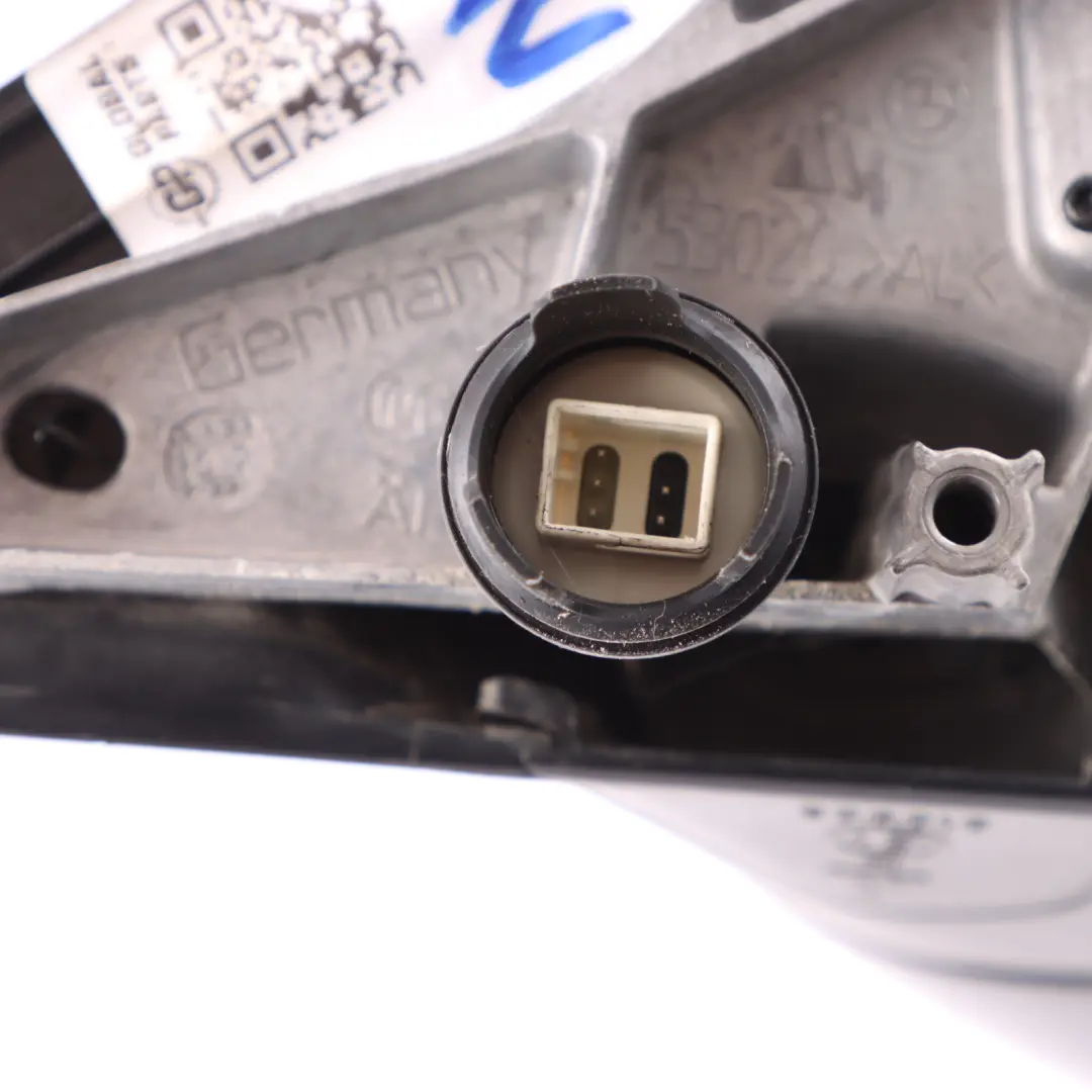 BMW 1 Series 5 E87 Heated Right Wing Mirror O/S Black Sapphire Metallic 475 - SKU rhd-7189852-BS5 - Part number 7189852