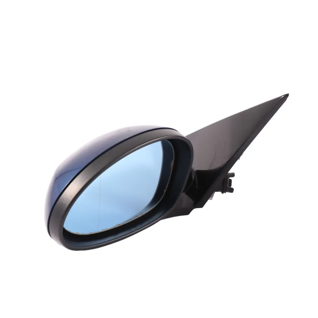 BMW E87 M Sport Power Heated Fold Left N/S Wing Mirror Le Mans Blau Blue - 381 - SKU rhd-7189913-LMB2 - Part number 7189913