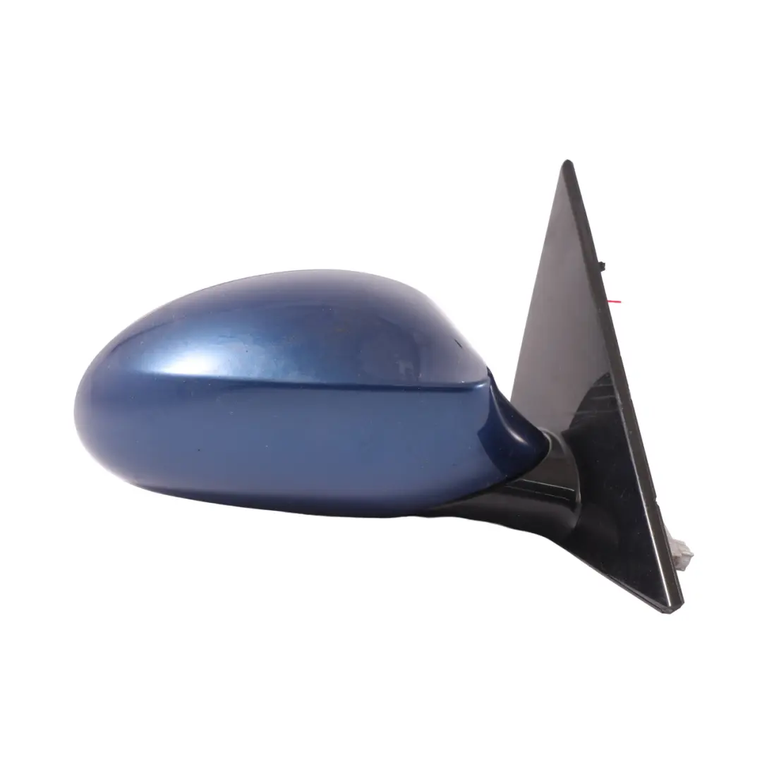 BMW E87 M Sport Power Fold Heated Right O/S Wing Mirror Le Mans Blau Blue - 381 - SKU rhd-7189914-LMB1 - Part number 7189914