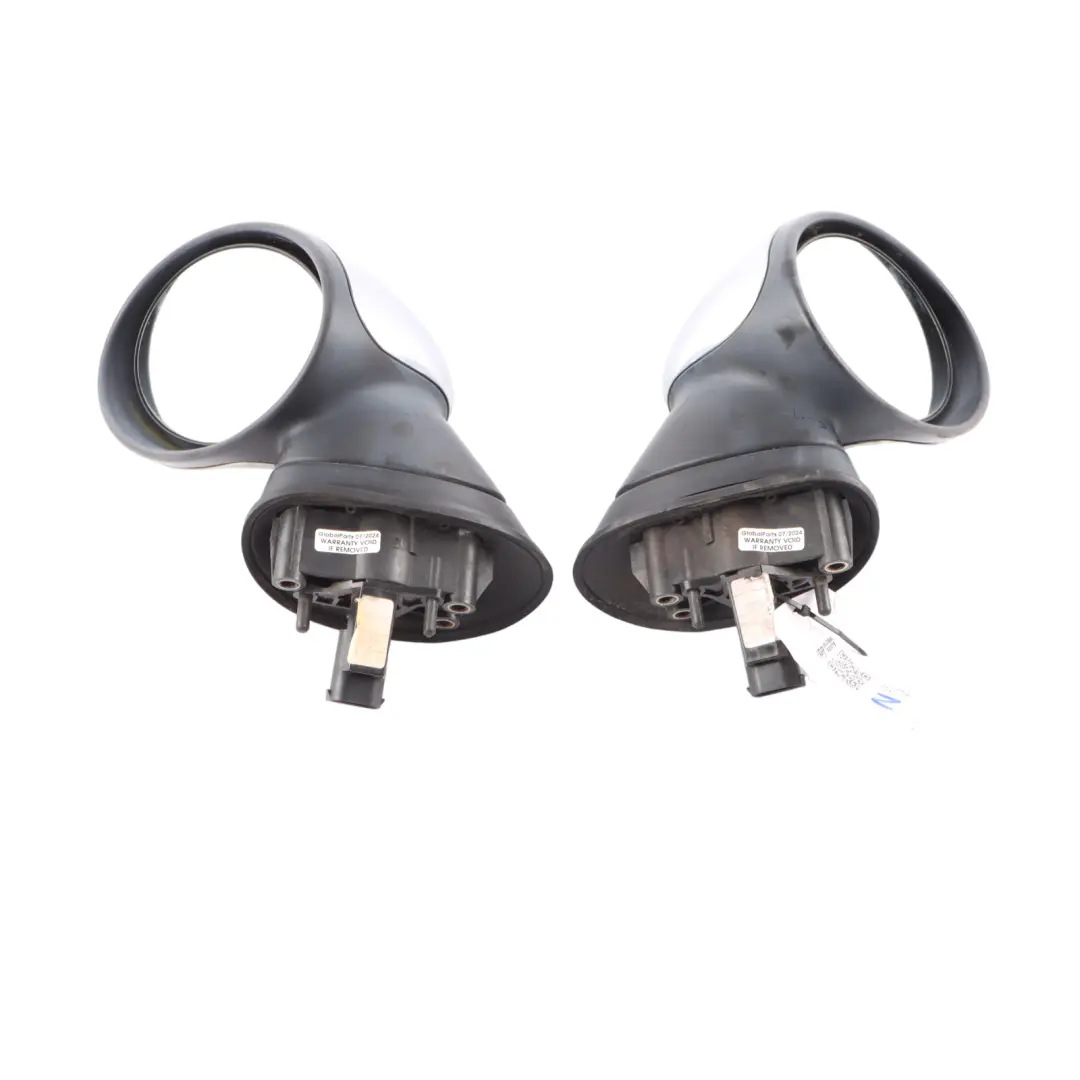 Mini Cooper R50 R53 Exterior Left Right Door Wing Mirror N/O/S Chrome Set - SKU rhd-7192471-7192472-CHR - Part number 7192471-7192472