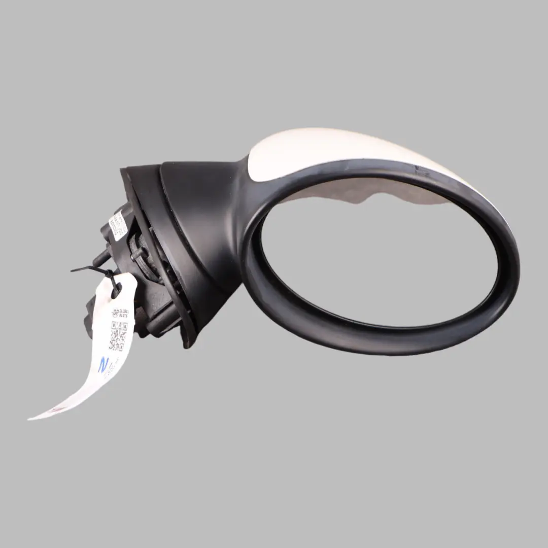 Heated Right Door Wing Mirror Power Fold O/S White to Mini Cooper One R50 R52 R53 with Part number 7192476 Mini Cooper One R50 R52 R53 Heated Right Door Wing Mirror Power Fold O/S White - SKU rhd-7192476-WHI - Part number 7192476